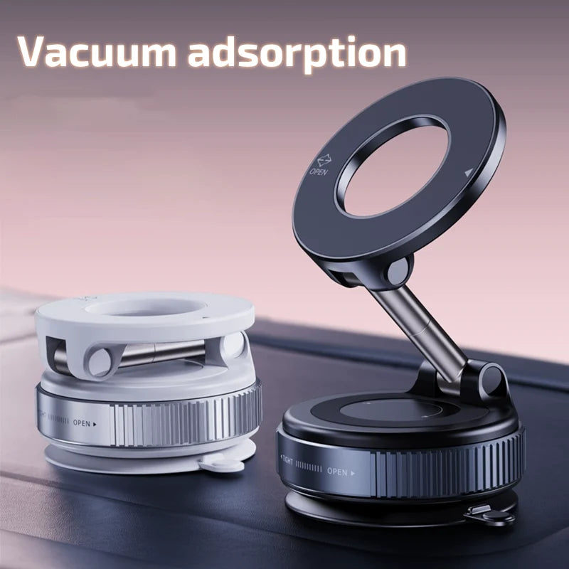 360° Magnetic Vacuum Phone Holder