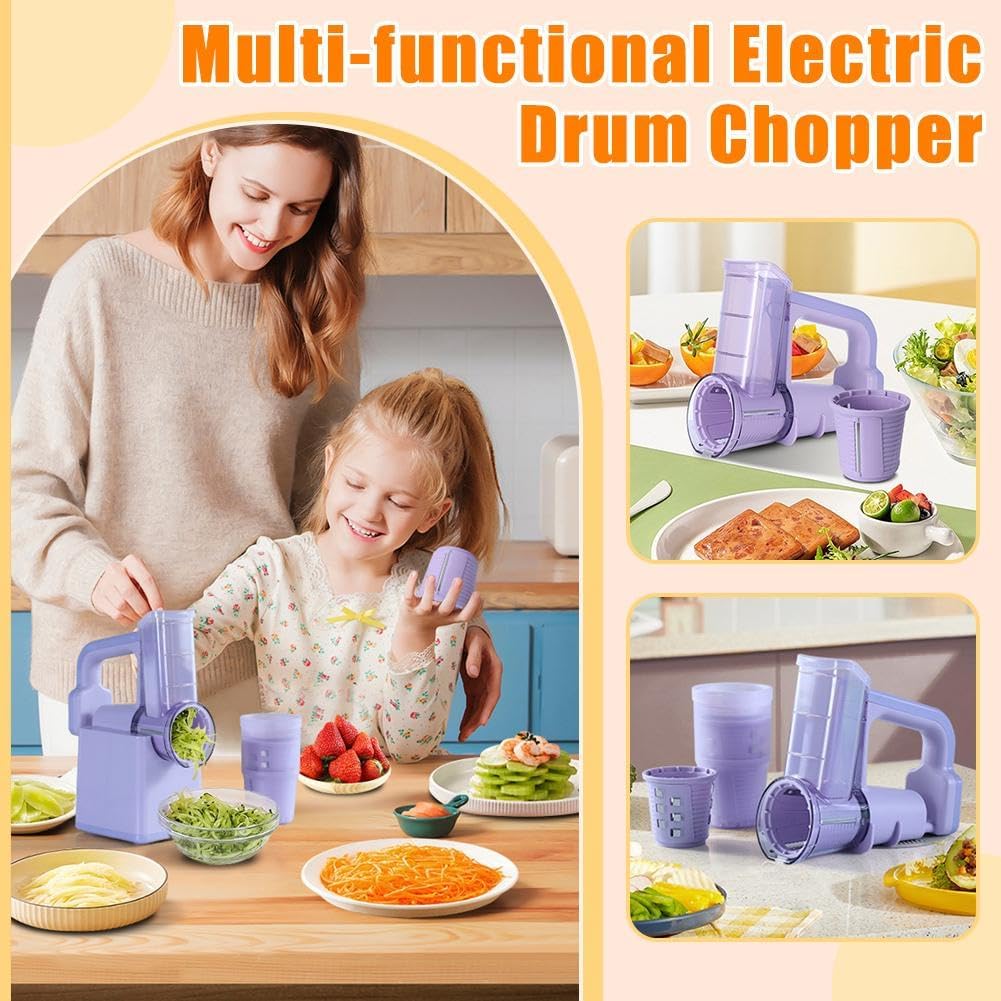 3-in-1 Electric Salad Maker & Slicer