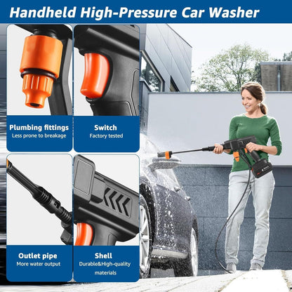 High-Pressure Water Cleaning Gun