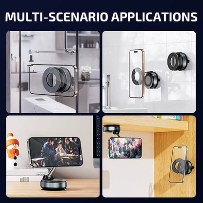 360° Magnetic Vacuum Phone Holder
