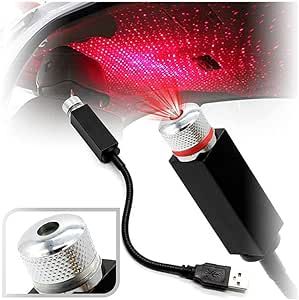 USB Car Roof Star Projector Light – 3 Modes